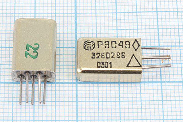 Реле, Контакторы РЭС49 05-02 РЭС49 05-02