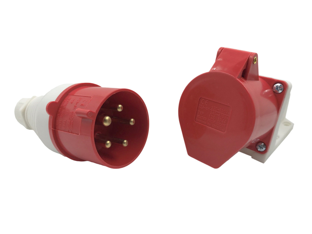 ШРС-п-20-IP54-01-10А/220В-У3(разъем епсельный, 3ыря, роз+вил)