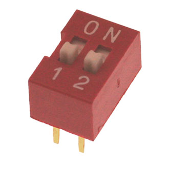 Dip переключатели DS-02 (SWD1-2) DS-02 (SWD1-2)