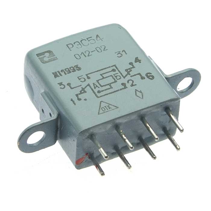 Электромагнитные реле РЭС54 012.02 РЭС54 012.02