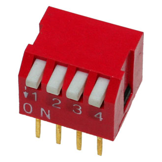 Dip переключатели DP-04 (SWD3-4) DP-04 (SWD3-4)