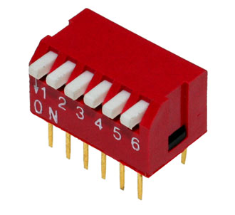 Dip переключатели DP-06 (SWD3-6) DP-06 (SWD3-6)