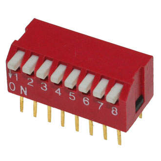 Dip переключатели DP-08 (SWD3-8) DP-08 (SWD3-8)