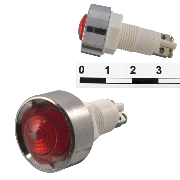 Светодиоды в корпусе L-836-R 24VDC d 13 L-836-R 24VDC d 13