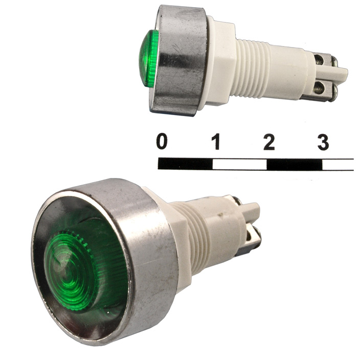 Светодиоды в корпусе L-836-G 24VDC d 13 L-836-G 24VDC d 13