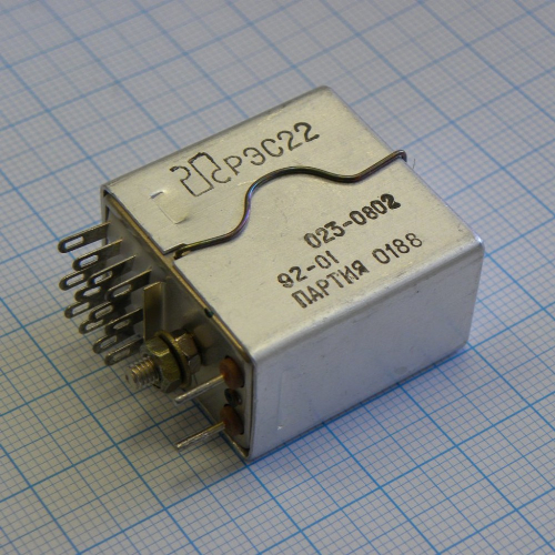 Реле, Контакторы РЭС22 0601 РЭС22 0601