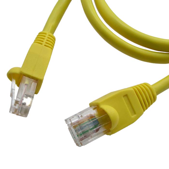 Компьютерные шнуры Патчкорд RJ45 1m желтый Патчкорд RJ45 1m желтый