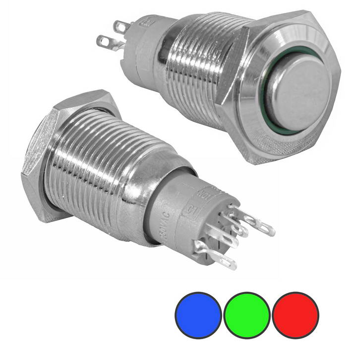 Кнопки антивандальные LAS2-GQH-11ZE/B on-on LAS2-GQH-11ZE/B on-on