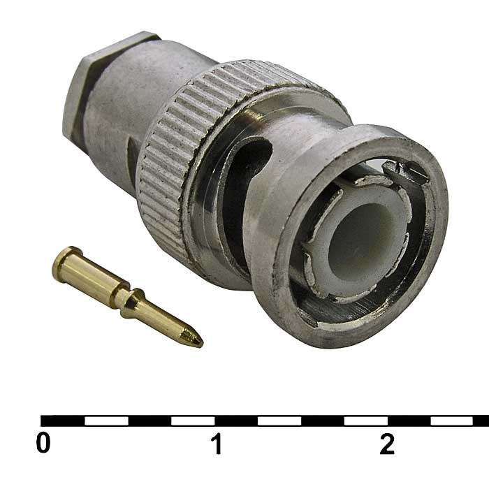 Разъемы, вилки, розетки BNC-S59P BNC-S59P
