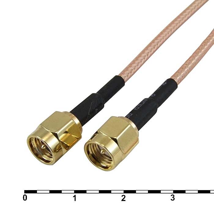 Разъемы, вилки, розетки SMA-P/SMA-P-RG316-30CM SMA-P/SMA-P-RG316-30CM