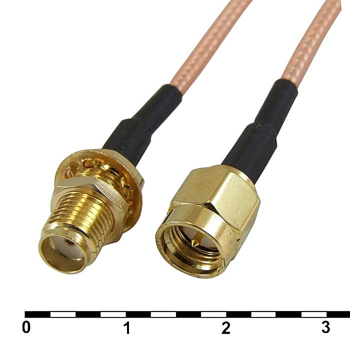 Разъемы, вилки, розетки SMA-P/SMA-J-RG316-30 SMA-P/SMA-J-RG316-30