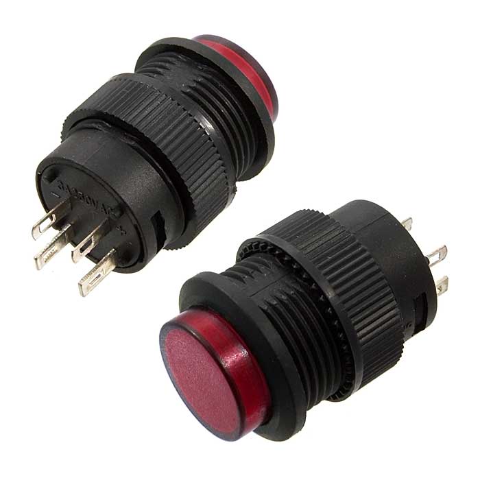 Кнопочные переключатели R16-503BD-R Non Lock R16-503BD-R Non Lock