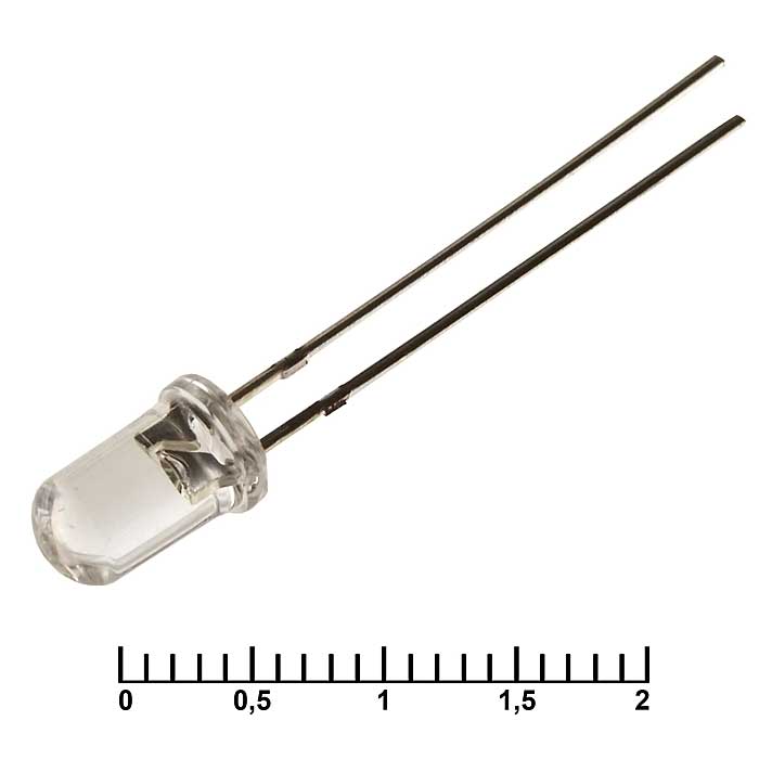 Светодиоды 5RBWC 8000mcd 3,4v 15d 5RBWC 8000mcd 3,4v 15d