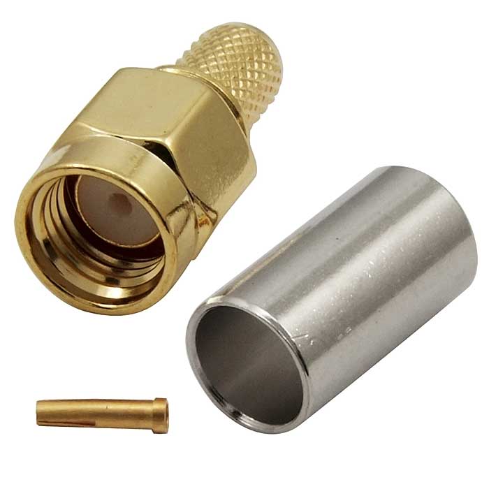 Разъемы, вилки, розетки RP-SMA-C58P RP-SMA-C58P
