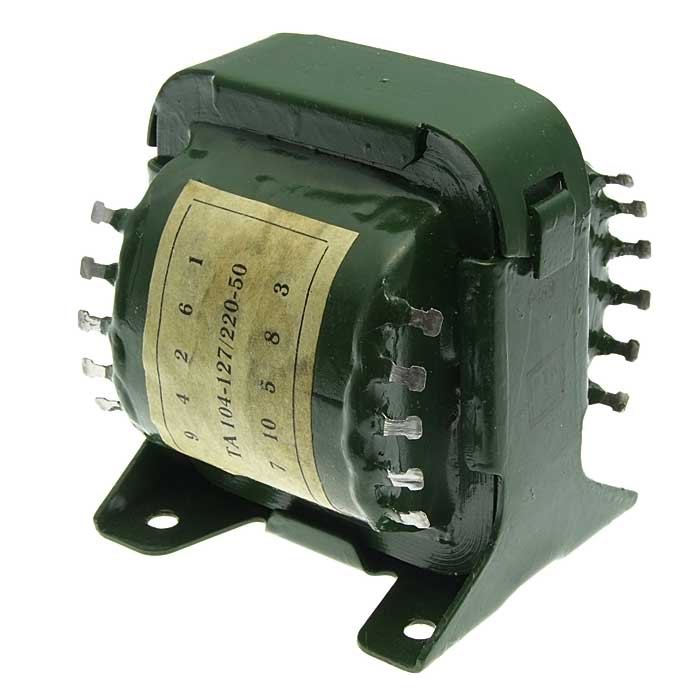Трансформаторы 50гц ТА 104 127/220-50 ТА 104 127/220-50