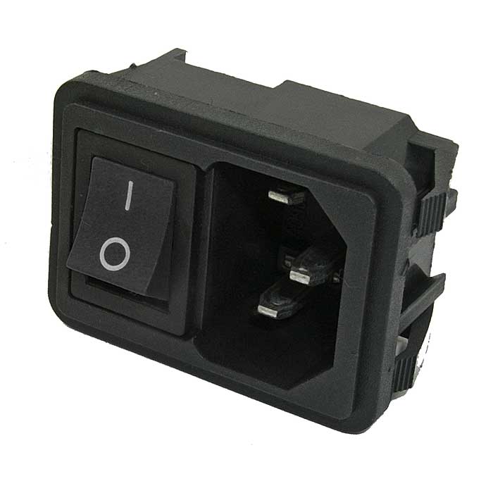 Разъемы, вилки, розетки AC-002 (black) AC-002 (black)
