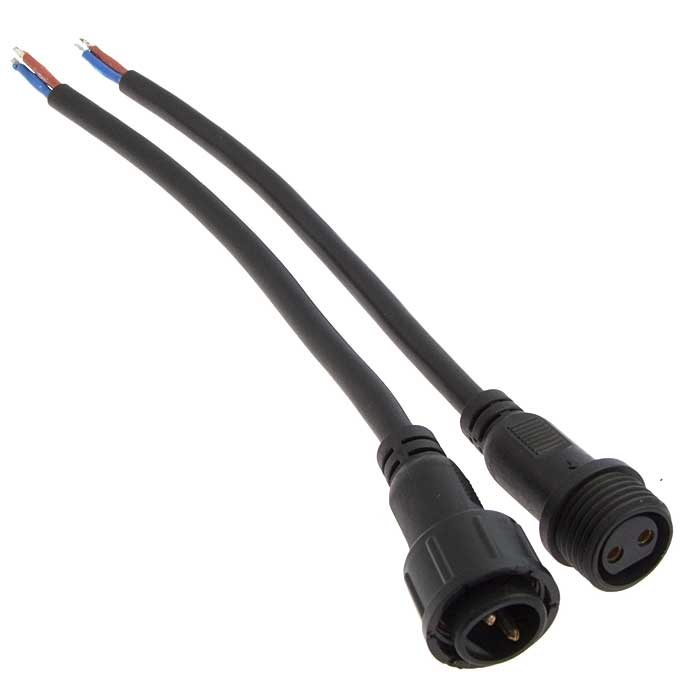 Разъемы, вилки, розетки 2pin BP L=40 D=21.5mm 2*0.75mm2 2pin BP L=40 D=21.5mm 2*0.75mm2