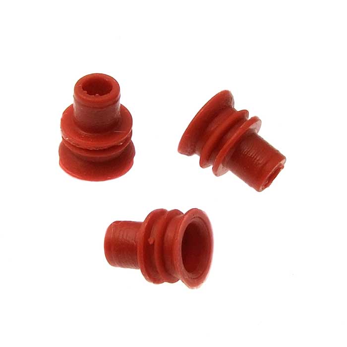 Разъемы, вилки, розетки WIRE SEAL 2.5*6mm red WIRE SEAL 2.5*6mm red