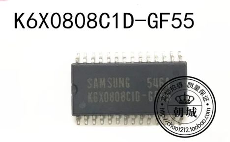 Микросхемы K6X0808C1D-DF55 (2004г.) K6X0808C1D-DF55 (2004г.)
