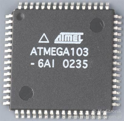 Микросхемы ATMEGA103-6AI (2001г.) ATMEGA103-6AI (2001г.)