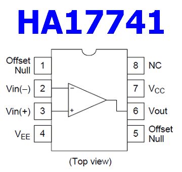 Микросхемы HA17741 HA17741