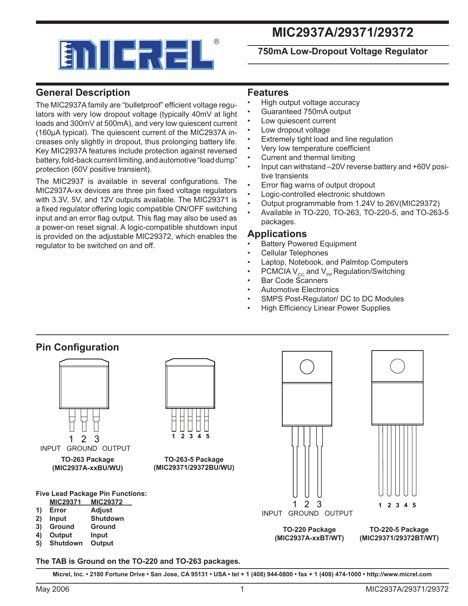 MIC2937A-5.0BT (2005г.)