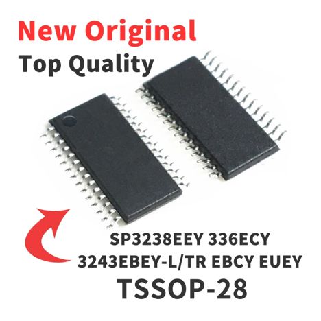Микросхемы SP3243EUEY-L/TR (TSSOP-28) (2011г.) SP3243EUEY-L/TR (TSSOP-28) (2011г.)