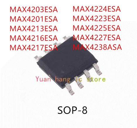 Микросхемы MAX4201ESA+ (2008г.) MAX4201ESA+ (2008г.)