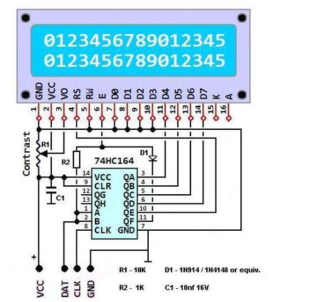 74HC164D