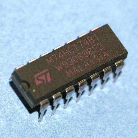 Микросхемы SN74HCT74D SN74HCT74D