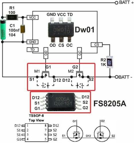 BA8205 (dip-8)