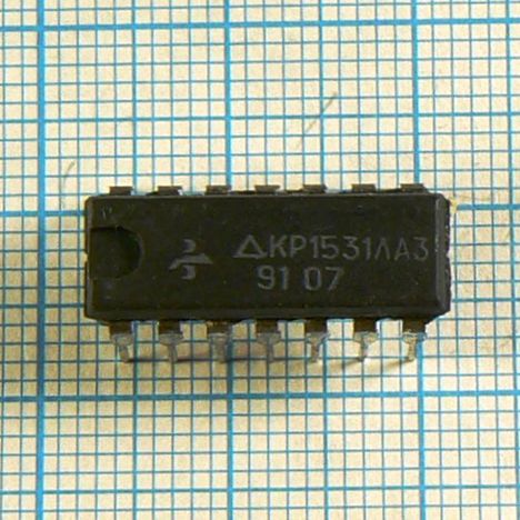 Микросхемы кр1531ли3 (90г.) кр1531ли3 (90г.)