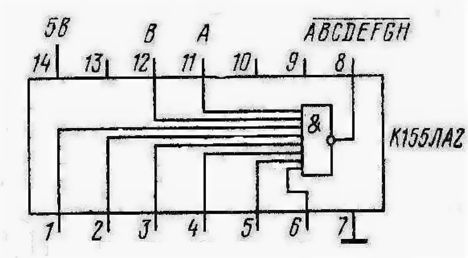 Микросхемы к155ла2 (89г.) к155ла2 (89г.)