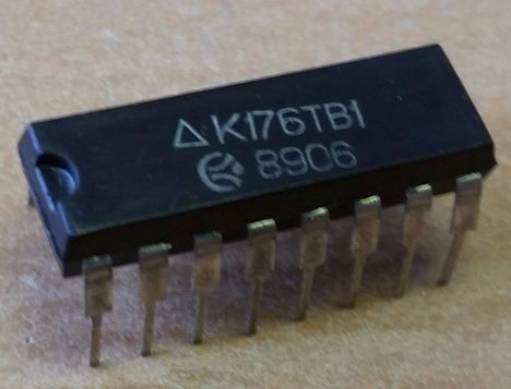 Микросхемы к176тв1 (87г.) к176тв1 (87г.)