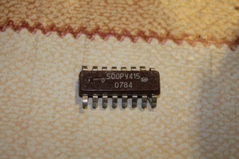 Микросхемы к500ру410 (83г.) к500ру410 (83г.)