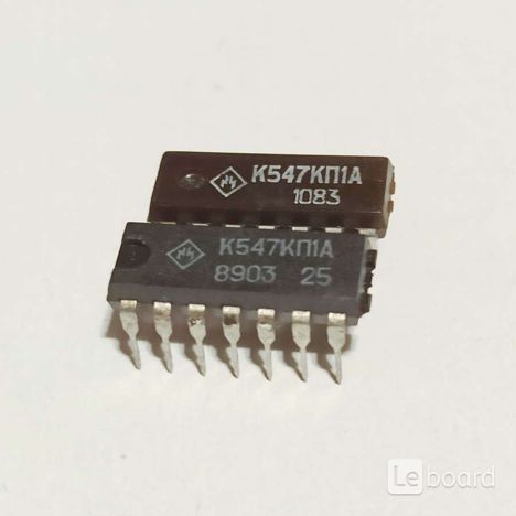 Микросхемы к547кп1б (88г.) к547кп1б (88г.)