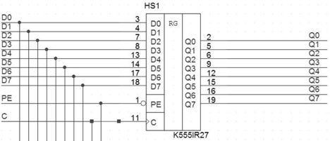 к555ир27 (89г.)