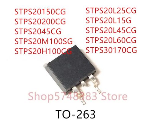 Диодные мосты STPS20L25CG (2005г.) STPS20L25CG (2005г.)