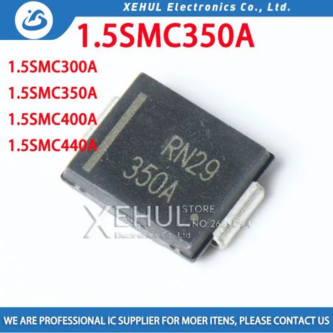 Диоды 1,5SMC350A (2010г.) 1,5SMC350A (2010г.)