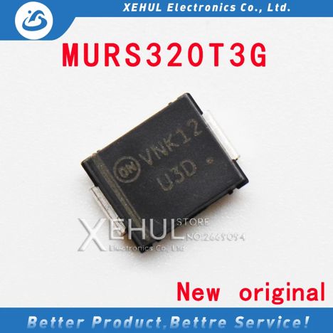 Диоды MURS320T3G (2000г.) MURS320T3G (2000г.)