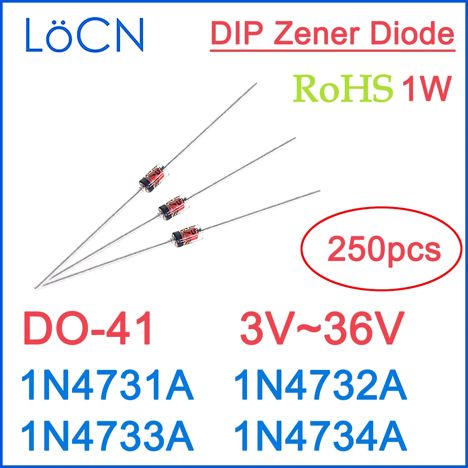 Диоды 1N4731A (DO-41) 1N4731A (DO-41)