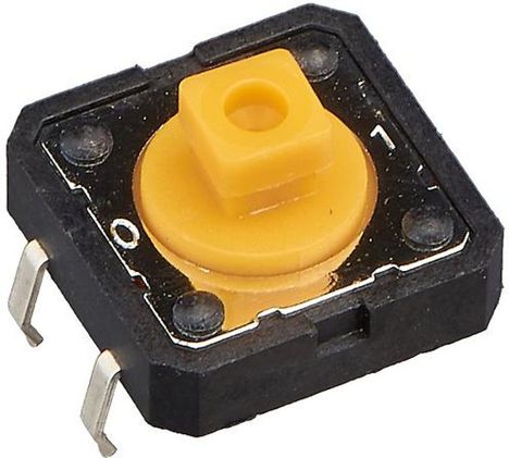 толкатель -SWT-9S-Y (KLS7-TSC12-SY) (квадр. желт.)