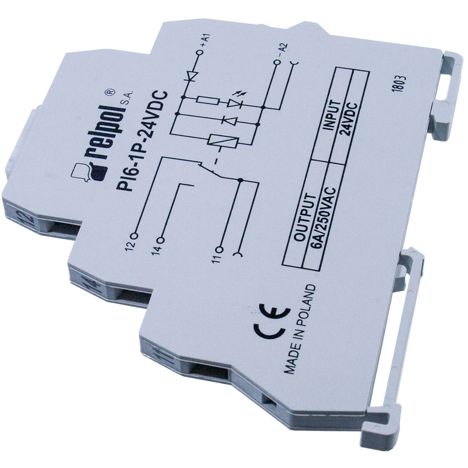 Блоки PI6-1P-24VDC (2016г.) PI6-1P-24VDC (2016г.)