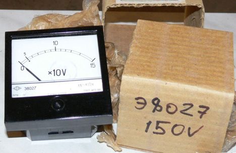 Стрелочные приборы Э8027-0-250 В (85г.) Э8027-0-250 В (85г.)