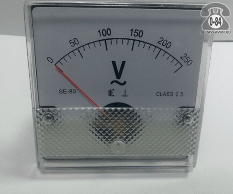 Стрелочные приборы SE-80-0-500 В SE-80-0-500 В
