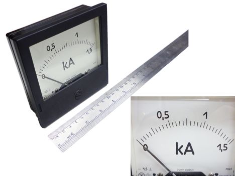 Стрелочные приборы М381-0-7,5 кА (83г.) М381-0-7,5 кА (83г.)