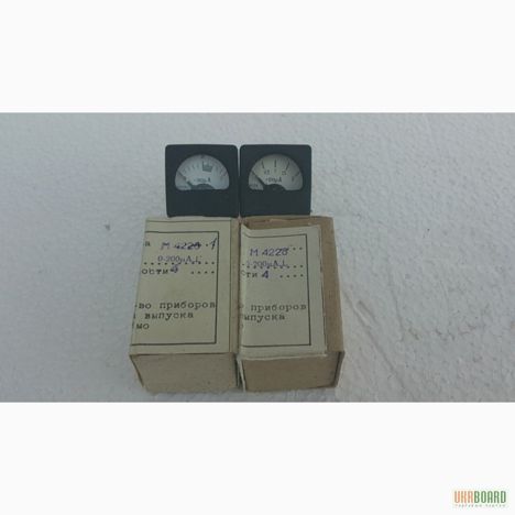 Стрелочные приборы М4228-2-0-2 мА (92г.) М4228-2-0-2 мА (92г.)