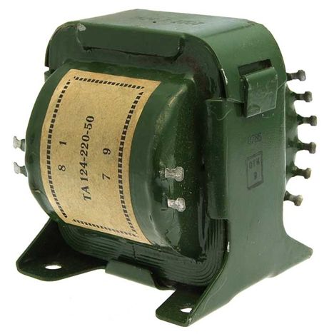 Трансформаторы и дроссели ТА124-220-50 (85г.) ТА124-220-50 (85г.)