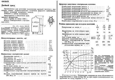 Лампы, Радиолампы, ЭВП 6н24п (88г.) 6н24п (88г.)