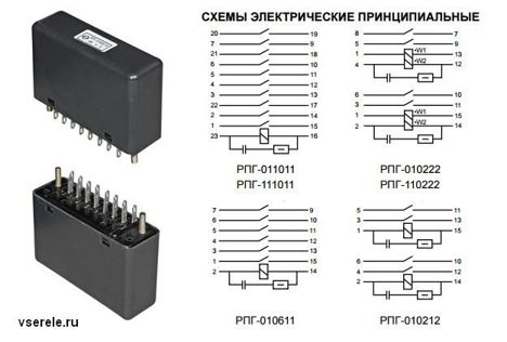 Реле, Контакторы РПГ-6-у3-12в (87г.) РПГ-6-у3-12в (87г.)